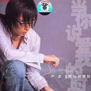 严波歌曲:当你说爱我的时候歌词