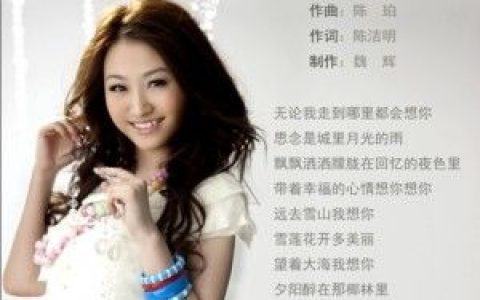 王欣婷歌曲:想你想你歌词